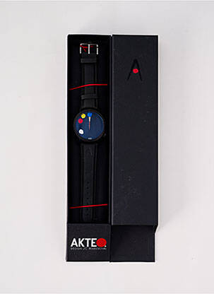 Ceas negru AKTEO bărbat