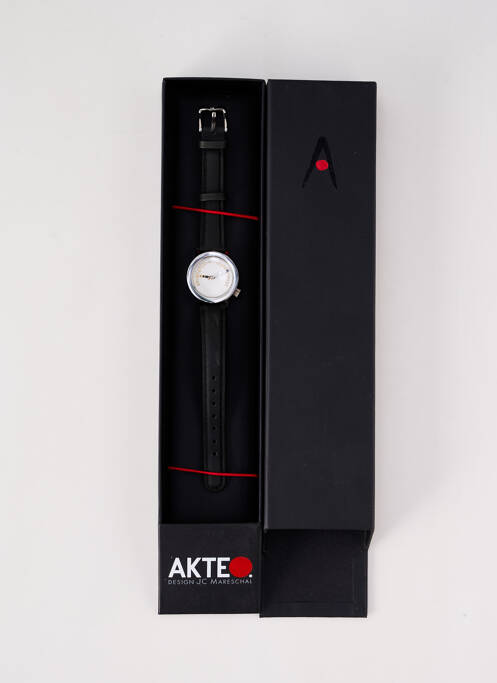 Ceas închidere cu buclă(e) negru AKTEO femme