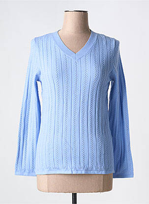 Pulover albastru DAMART femeie