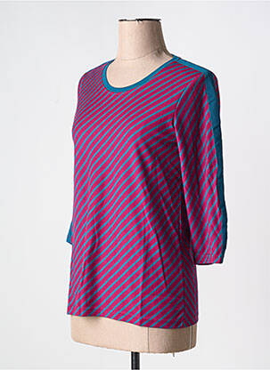 Tricou mâneci 3/4 mâneci 3/4 violet DAMART femeie