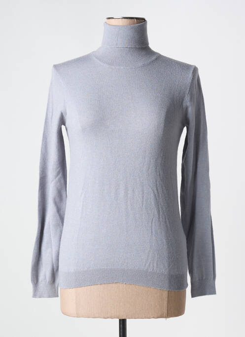 Pulover cu guler înalt gri COMPAGNIA DEL CACHEMIRE femeie