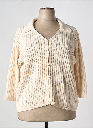 Vestă cu mâneci lungi bej DAMART femeie