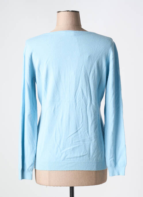 Vestă cu mâneci lungi albastru REAL CASHMERE femeie