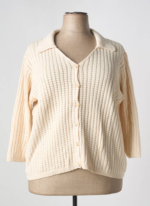 Vestă cu mâneci lungi bej DAMART femeie