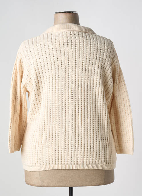 Vestă cu mâneci lungi bej DAMART femeie