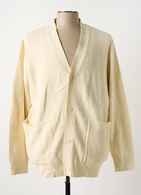 Vestă cu mâneci lungi bej CELIO bărbat