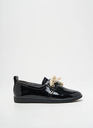 Slip-on-uri închidere cu șireturi vârf rotund negru ARMISTICE fată