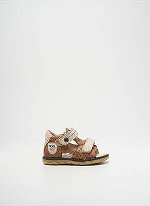 Sandale/Pantofi decupați maro NOËL băiat