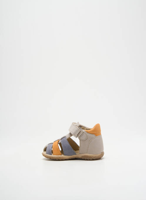 Sandale/Pantofi decupați gri NOËL băiat