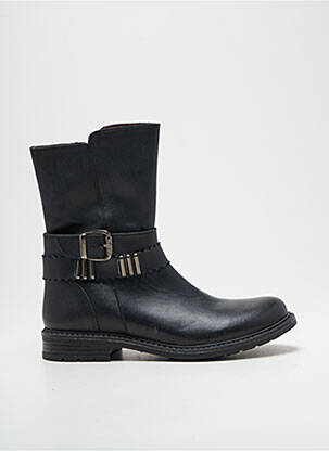 Botine/ghete arcadă plantară negru BELLAMY fată