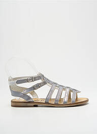 Spartane material neted chiquet argintiu BELLAMY fille