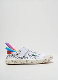 Adidași imprimare vârf rotund alb KICKERS copil