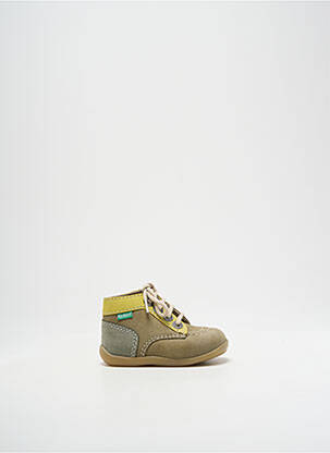 Ghete verde KICKERS băiat