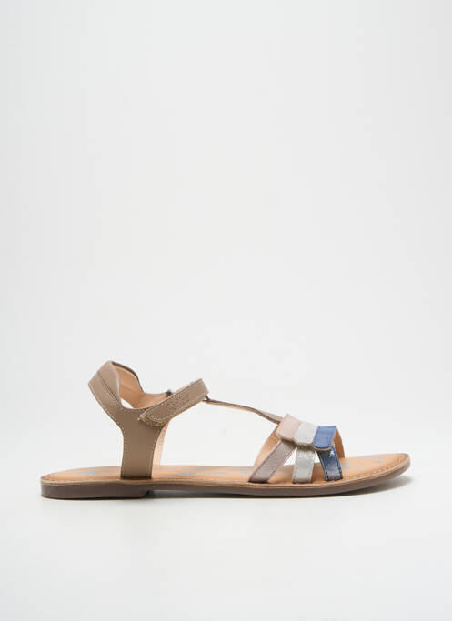 Sandale/Pantofi decupați bej KICKERS fată