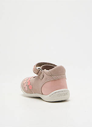 Balerine material neted vârf rotund roz KICKERS fată