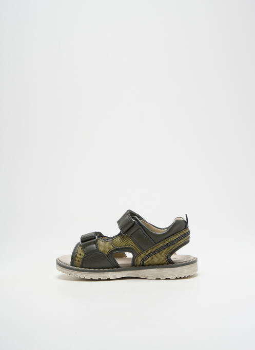 Sandale/Pantofi decupați verde KICKERS băiat