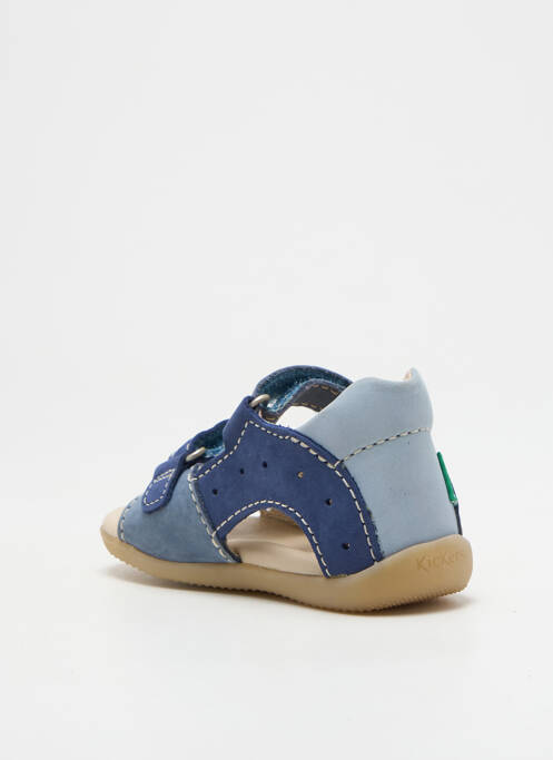 Sandale/Pantofi decupați albastru KICKERS băiat