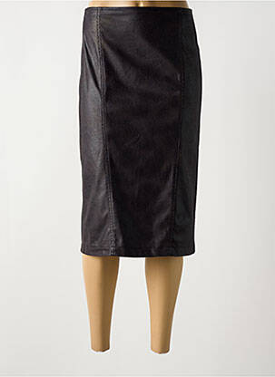 Fustă midi negru GRIFFON femeie