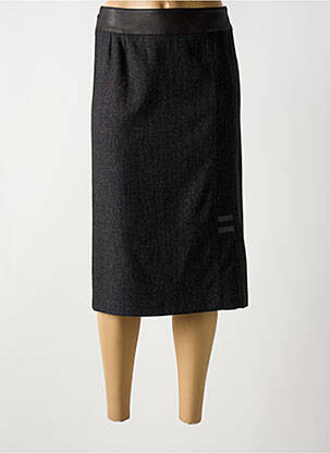 Fustă midi negru GEVANA femeie