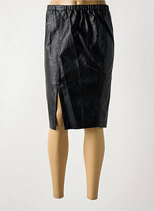 Fustă midi negru SCHOOL RAG femeie