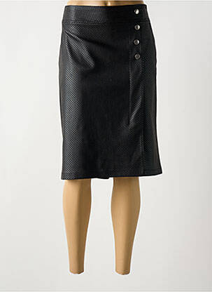 Fustă midi negru GRIFFON femeie