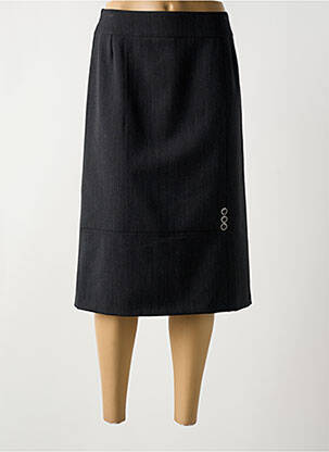 Fustă midi gri GEVANA femeie