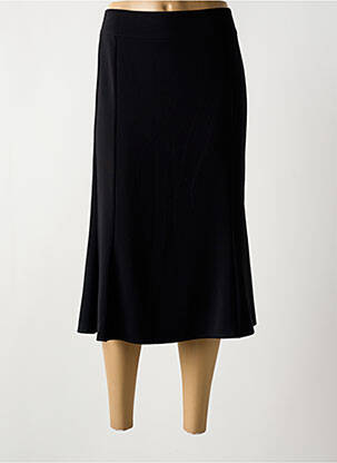 Fustă midi negru GEVANA femeie