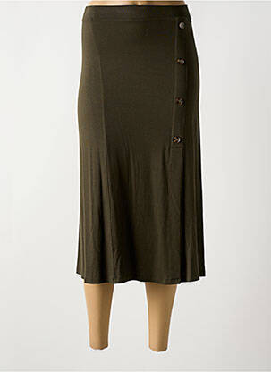 Fustă midi verde YERSE femeie