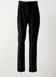 Pantalon slim talie înaltă talie înaltă negru SYLVIA RIELLE femeie