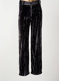 Pantalon drept elasticitate talie înaltă gri RUE MAZARINE femme