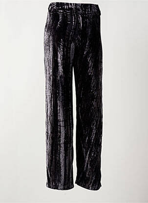 Pantalon drept elasticitate talie înaltă gri RUE MAZARINE femeie