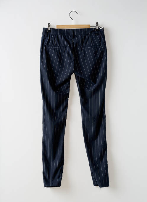 Pantalon chino talie cu cleme mărime normală albastru REIKO femme