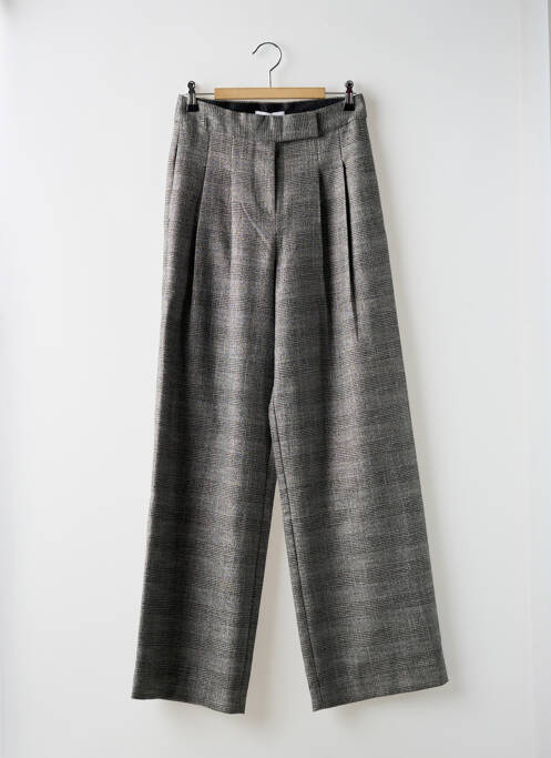 Pantalon larg argintiu SUNCOO femeie