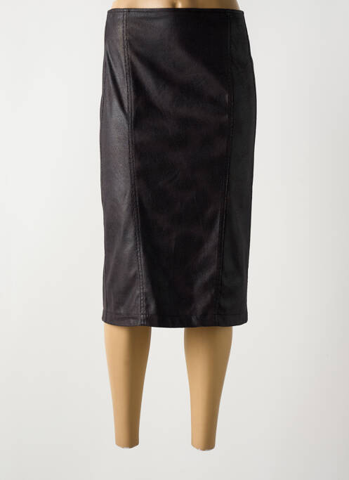 Fustă midi negru GRIFFON femeie