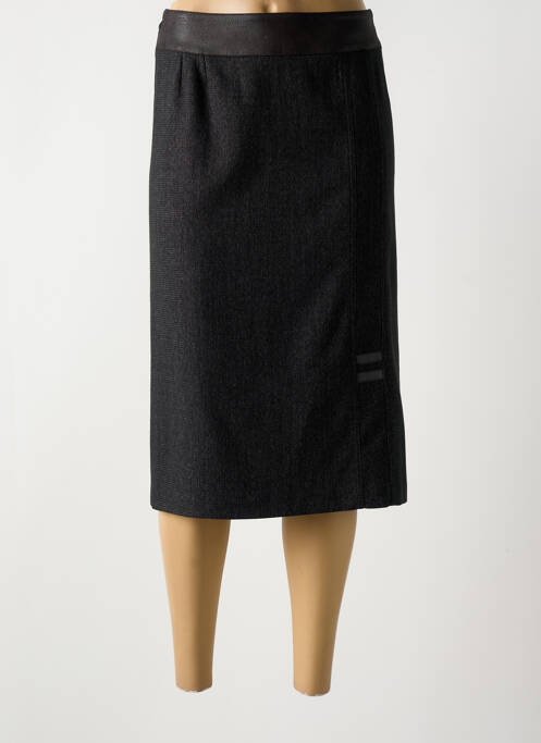 Fustă midi negru GEVANA femeie