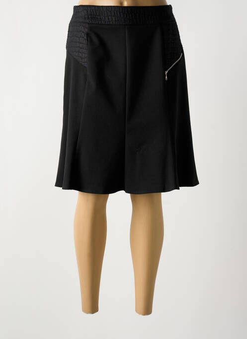 Fustă midi negru GEVANA femeie