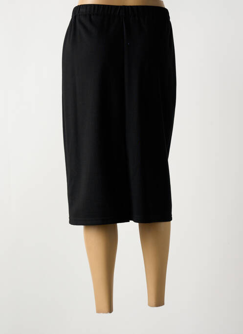 Fustă midi negru FRANCOISE DE FRANCE femeie
