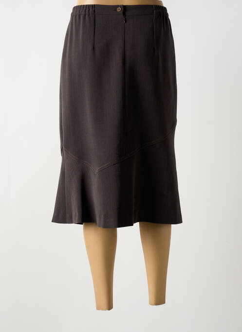 Fustă midi maro GEVANA femeie