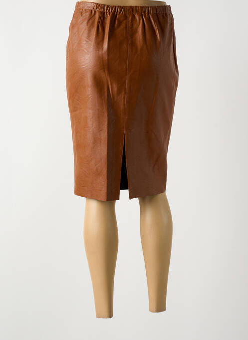 Fustă midi maro SCHOOL RAG femeie