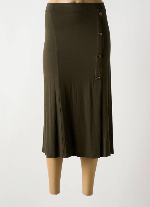 Fustă midi verde YERSE femeie