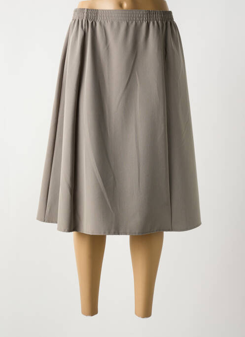 Fustă midi gri GRIFFON femeie