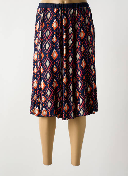 Fustă midi albastru FRANCE RIVOIRE femeie