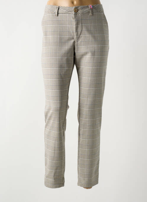 Pantalon chino bej KANOPE femeie