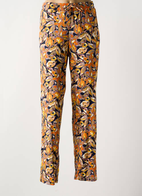 Pantalon drept portocaliu FRANCE RIVOIRE femeie