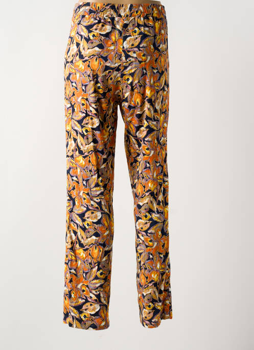 Pantalon drept portocaliu FRANCE RIVOIRE femeie