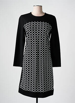Rochie midi mâneci lungi mâneci lungi negru GRIFFON femeie
