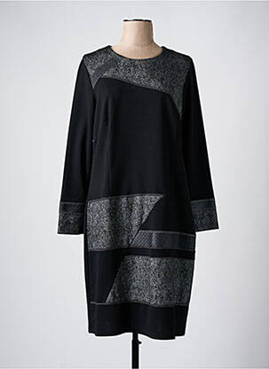 Rochie pulover negru FRANCE RIVOIRE femeie