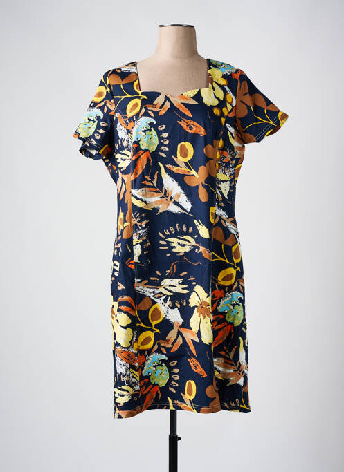 Rochie midi albastru FRANCE RIVOIRE femeie