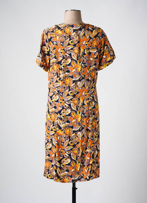 Rochie midi portocaliu FRANCE RIVOIRE femeie