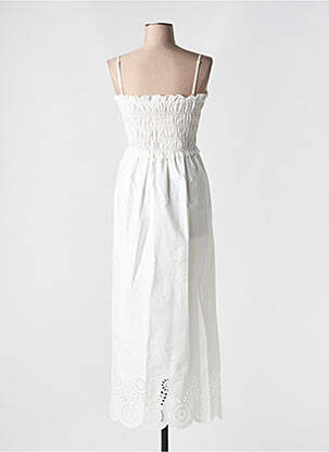Rochie lungă fără mâneci fără mâneci bej GRACE & MILA femeie